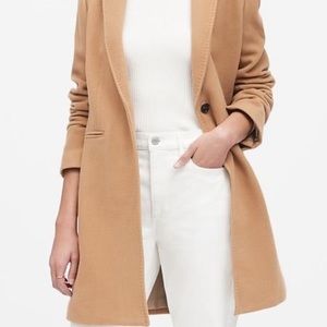 Banana Republic Italian Melton Topcoat